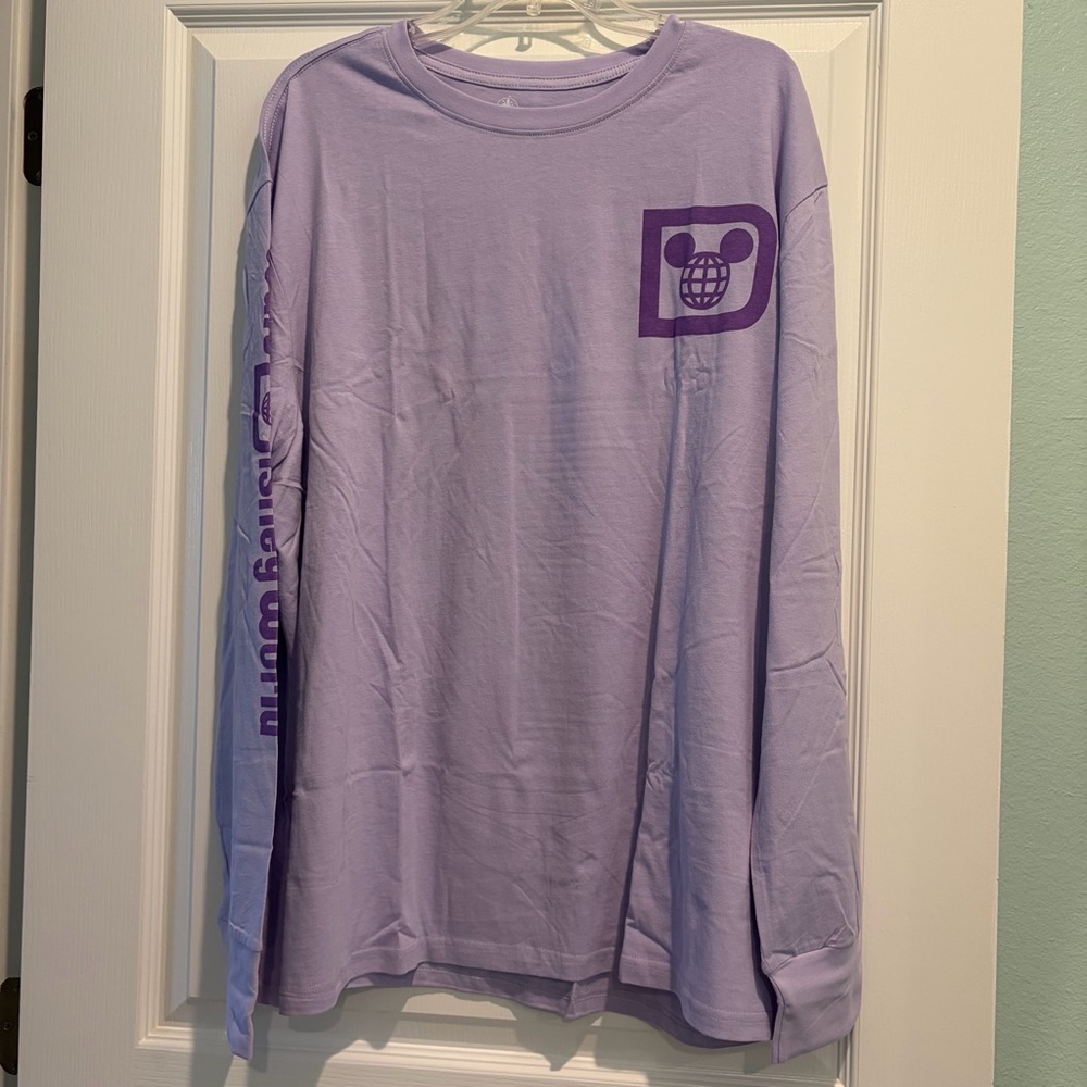 Walt Disney World Lavender Shirt XXL